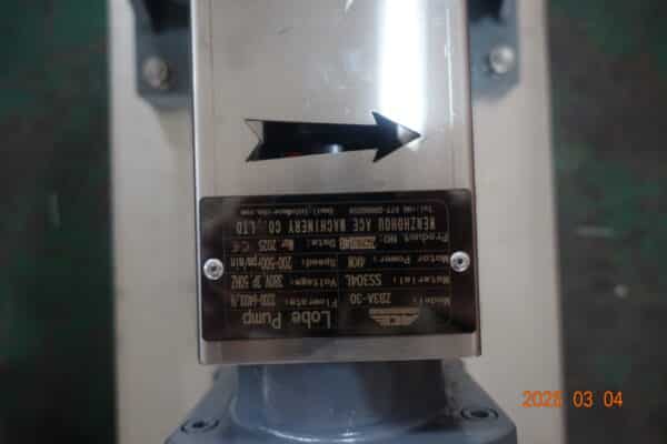 4KW Hygienic Lobe Pump - Image 4